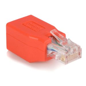 StarTech.com C6CROSSOVER - Adaptateur Gigabit Ethernet Cat 6 vers la r&eacute;partition