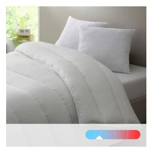 Couette été synt tique antimicrobien Blanc Couleur Blanc Taille 140 x 200 cm