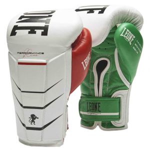 LEONE 1947 Revo Performance Gants de Boxe Adulte Unisexe, Blanc, 12oz