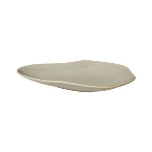 Broste Copenhagen Assiette Limfjord 14x24 cm Soft brown