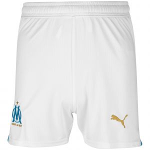 Puma Short Domicile Olympique de Marseille 2023/24 Junior - White, White - Taille 13-14Y
