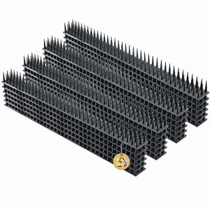 KADAX Pointes à Pigeons en Plastique 24 pcs 12,24 m