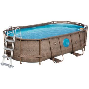 Bestway Piscine tubulaire ovale 4,27x2,5x1m