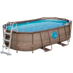 Image de Bestway Piscine tubulaire ovale 4,27x2,5x1m