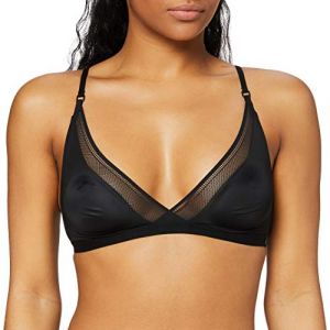 Sloggi Symmetry N Soutien-gorge sans armatures, Black 004, 85A Femme