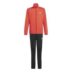 Adidas Mixte enfant Essentials Big Logo Track Suit, bright red/white, 15-16 Years