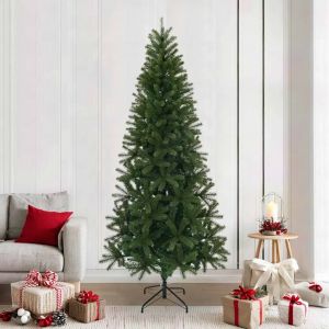 Image de VidaXL Sapin de No&euml;l artificiel Vert 240 cm PVC, PE et acier