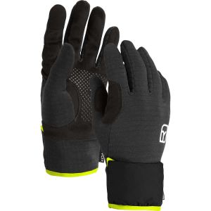 Ortovox Fleece Grid Cover Glove - Gants ski homme Black Raven S