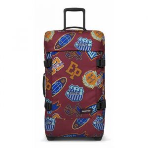 Eastpak Trolley Double Tranverz M 78L rouge foncé bleu orange