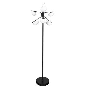 Boutica-design Lampadaire Imperia 6x3W G9 Noir