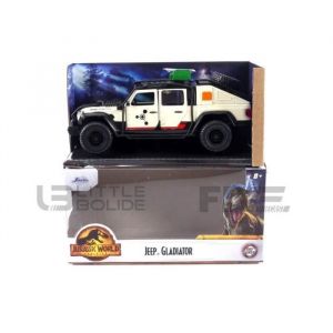 Jada Voiture Miniature de Collection TOYS - JEEP Gladiator - 1/32 - Beige - Jurassic Dominion
