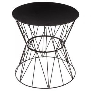 Image de Table d'Ap Design "Jym" 40cm Noir Prix