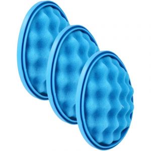 Vhbw 3x filtre remplacement pour Samsung DJ6301285A, DJ63-01285A filtre pour aspirateur - Filtre en mousse avant moteur