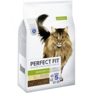 Perfect fit Senior 7+ Riche en poulet pour chat - 2 x 7 kg