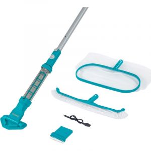 Bestway AquaSurge Kit d&rsquo;entretien de piscine avec aspirateur et &eacute;puisette 58831