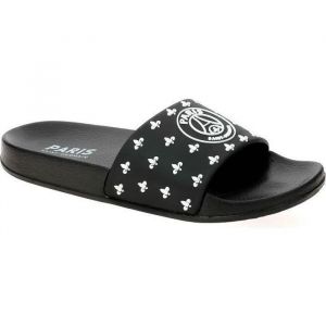 Psg Claquettes - Paris Saint Germain - Officielles - Noir - Adulte - Football