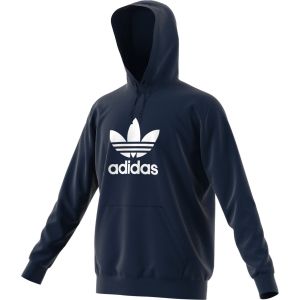 Adidas Trefoil sweat à capuche Hommes bleu T. L