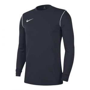 Nike M NK DF Park20 Crew Top R Haut &agrave; Manches Longues, Bleu Nuit/Blanc, XXL Homme