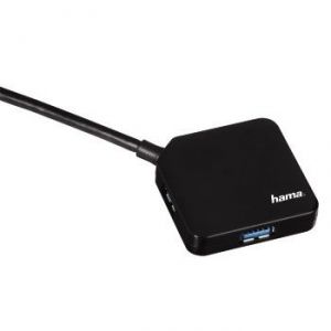 Hama 12190 - Hub USB 3.0 4 ports alimenté