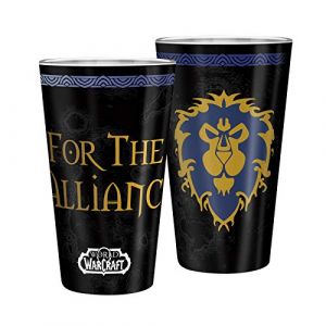 Image de Abystyle World of Warcraft - Verre XXL - 400 ML - Alliance