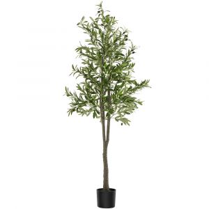 TecTake Olivier artificiel à l'aspect naturel très volumineux entretien facile
