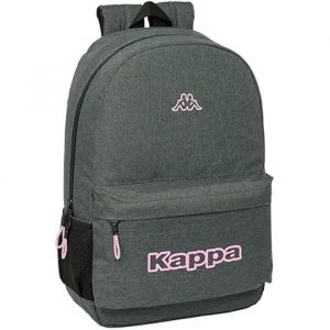 Kappa School Bag Silver pink Grey 30 x 14 x 46 cm