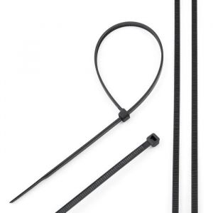 Collier de serrage plastique 4,8x500 Noir UV (100 pi&egrave;ces) EDO777814 EDO Technic