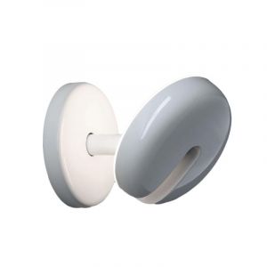 Martinelli luce Lampe murale applique CABRIOLETTE (Blanc - Aluminium verni)