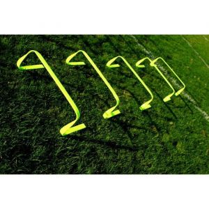 Lot de 5 haies souples jaunes de 15 cm de hauteur - Matériel d'entraînement de la coordination