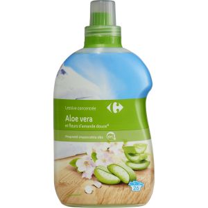 Carrefour Lessive Concentrée Aloe Vera 26 Lavages Comparer Avec Touslesprixcom