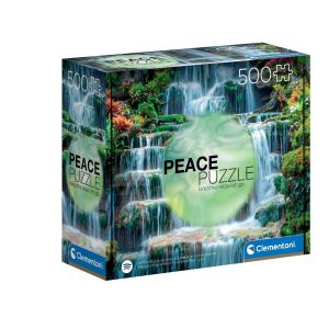 Image de Clementoni Peace puzzle - 500 pièces - the flow