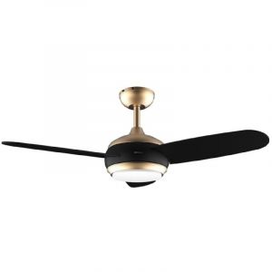 Cecotec EnergySilence Aero 4265 Goldblack Ventilateur de Plafond avec Lumière et Contrôle 65W Noir/Or