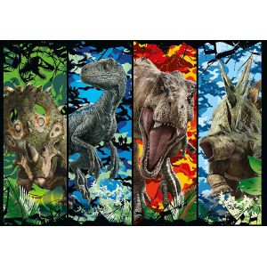 Clementoni 27099 - Supercolor Puzzle - Jurassic World - 104 pièces