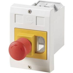 Eaton Bo&icirc;tier vide E-PKZ01-PVT 281636 montage encastr&eacute;, avec arr&ecirc;t d'urgence gris, rouge, jaune 1 pc(s)