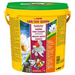 Sera Prend en Charge Coloration et développement Spiruline, 10 Litre