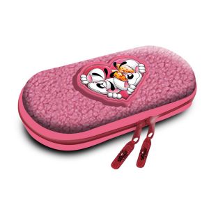Trousse peluche 3D Diddl Deluxe - Diddl et ses amis