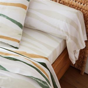 Drap plat coton FLOFLO - beige