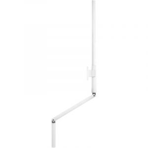 Manivelle Blanche Complète de 1000mm Ø12 pour Volet Roulant - Manivelle Geiger avec Tringle de Ø9,4/12mm pour Store ou Volet Roulant
