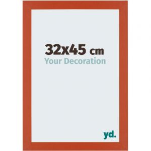 Yd. - Cadre photo 32x45 - Orange - mdf - Mura