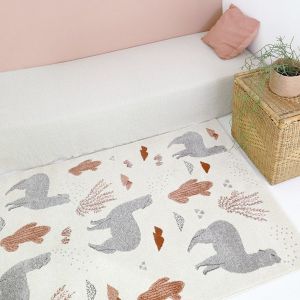 Nattiot Tapis enfant petits lamas ANDINA