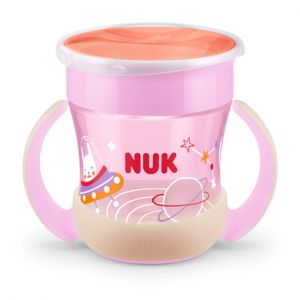 Image de Nuk Tasse Mini Magic Cup nuit phosphorescente 160 ml - Rose