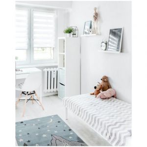 J&kids - Tapis à courtes mèches pour chambre d'enfant Nordic 3 Multicolore 100x150