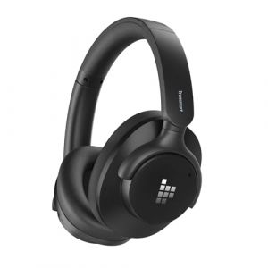 Tronsmart Casque hybride Sounfii Q20S avec suppression active du bruitaudio haute résolution60 heures de lecturebasses profond