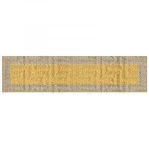 Tapis DKD Home Decor Jaune (60 x 240 x 0,7 cm)
