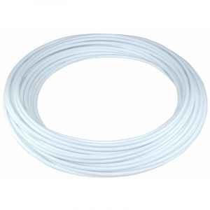 Cyclingcolors Gaine de câble acier universelle blanc diamètre 5mm longueur 3m avec insert plastique protection frein gaz embrayage