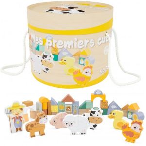 Ulysse Couleurs d'Enfance Baril de cubes La Ferme