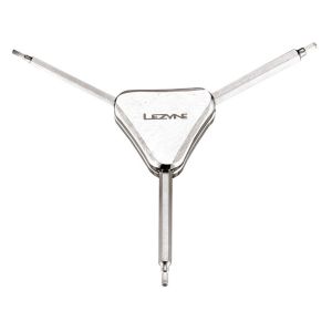 Image de Lezyne 3-Way Wrench (2/2.5/3mm) argent 2013 Accessoires vélos Outil & montage Mini-outil