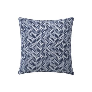 Essix Taie d'oreiller en percale de coton Bleu 65x65 cm
