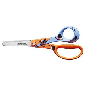 Fiskars X Moomin Ciseaux pour Enfants avec design Moomin, pour Droitier, longueur : 13 cm, lames de sécurité en acier inoxydable, Petite Mu, 1067190