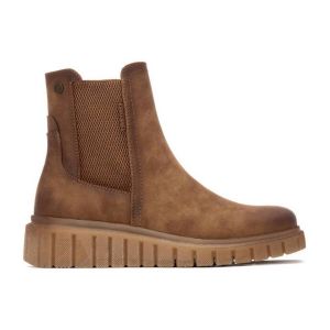 Refresh Bottines Femme Camel - Chaussures confortables et polyvalentes - Mode décontractée - Modèle 17321101 (Taille36)